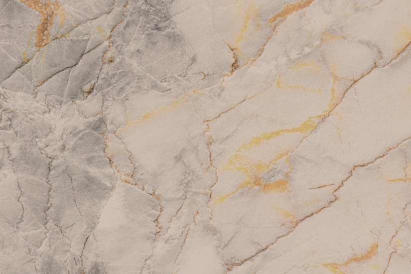Gray and beige marbled stone texture background.